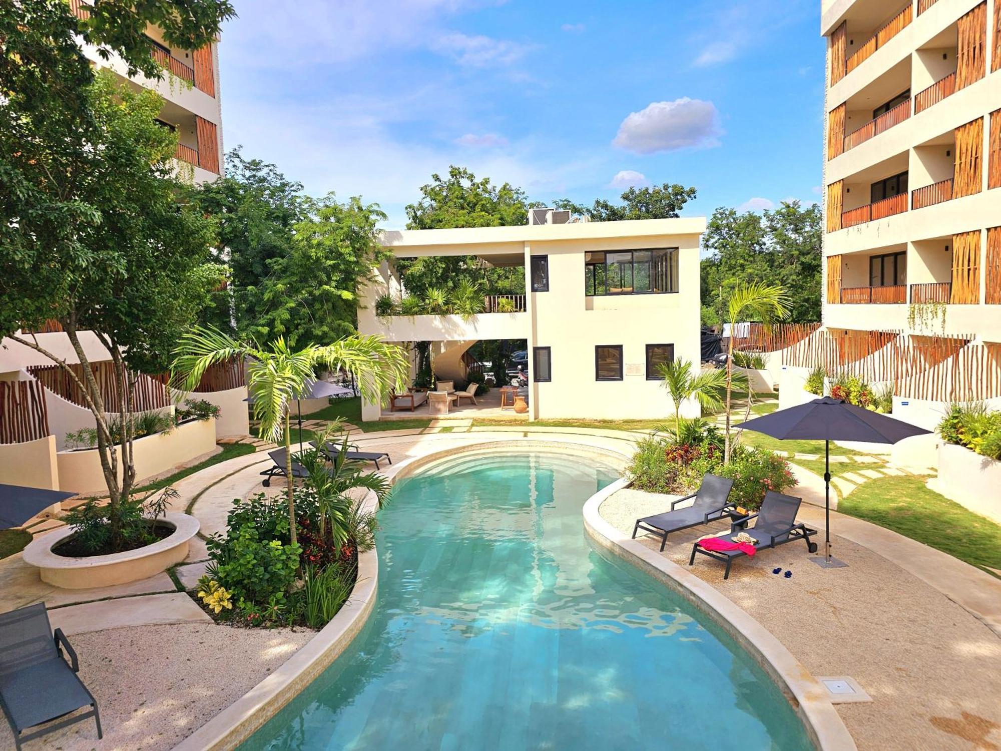 Loch Tulum Condos By Bunik Exteriör bild